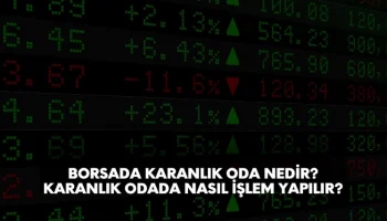 karanlık odada hisse senedi işlemleri nasıl yapılır